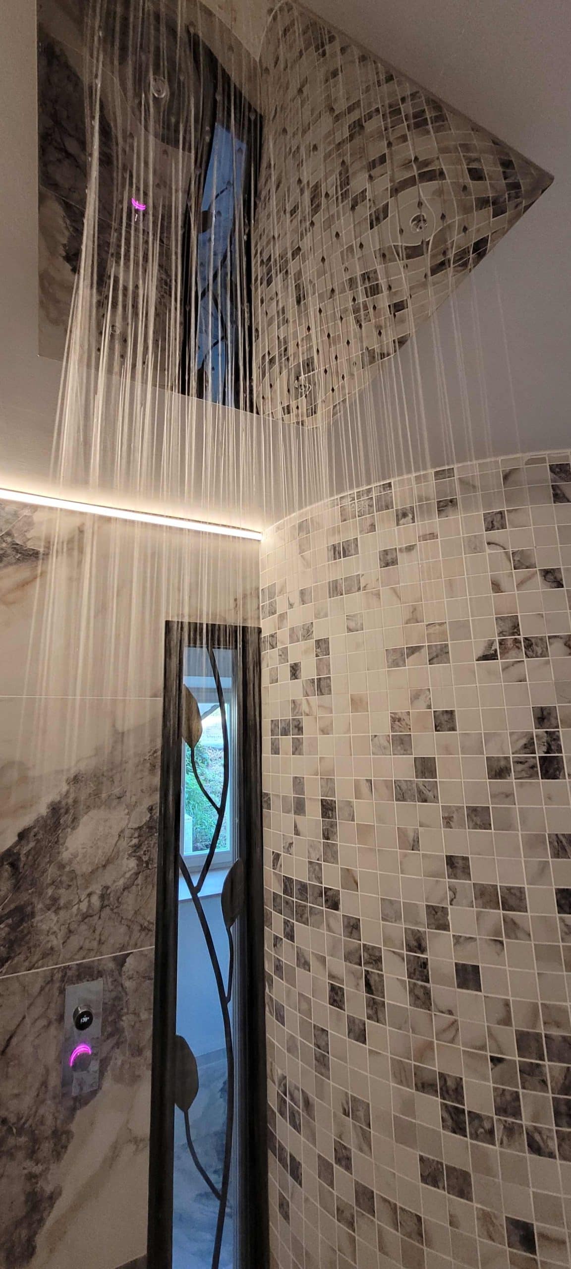 Douche ciel de pluie